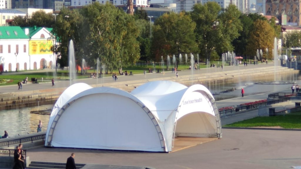 Арочный шатер «АРКА 10м»
